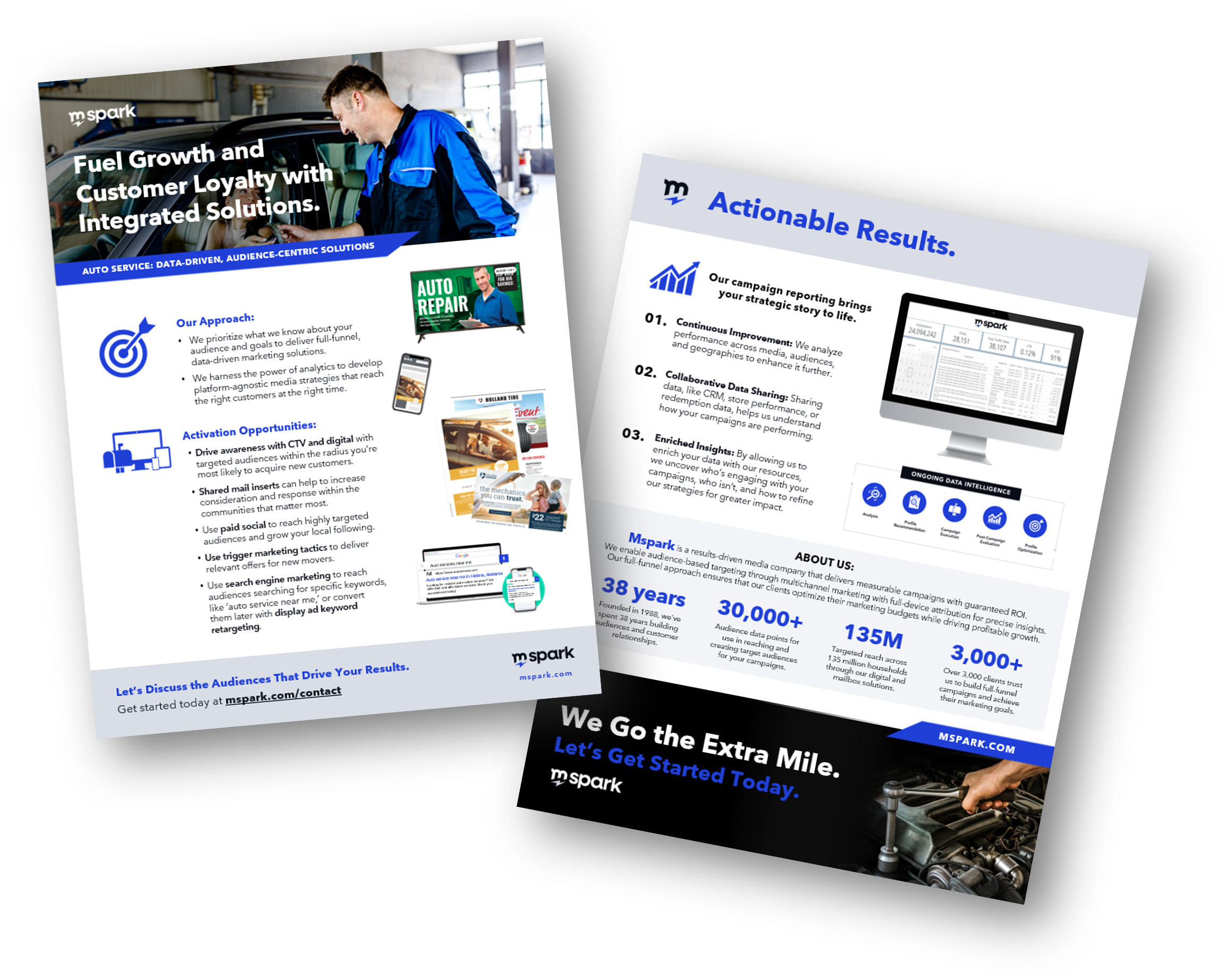 Auto Service one-sheet image - Mspark Auto Service one-sheet image