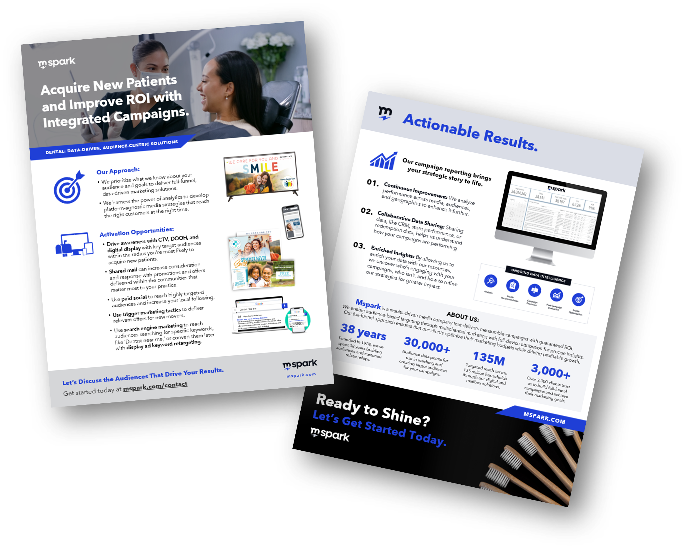 Dental one-sheet image - Mspark Dental one-sheet image