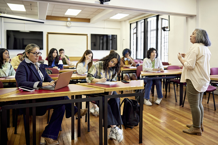 Higher Education classroom