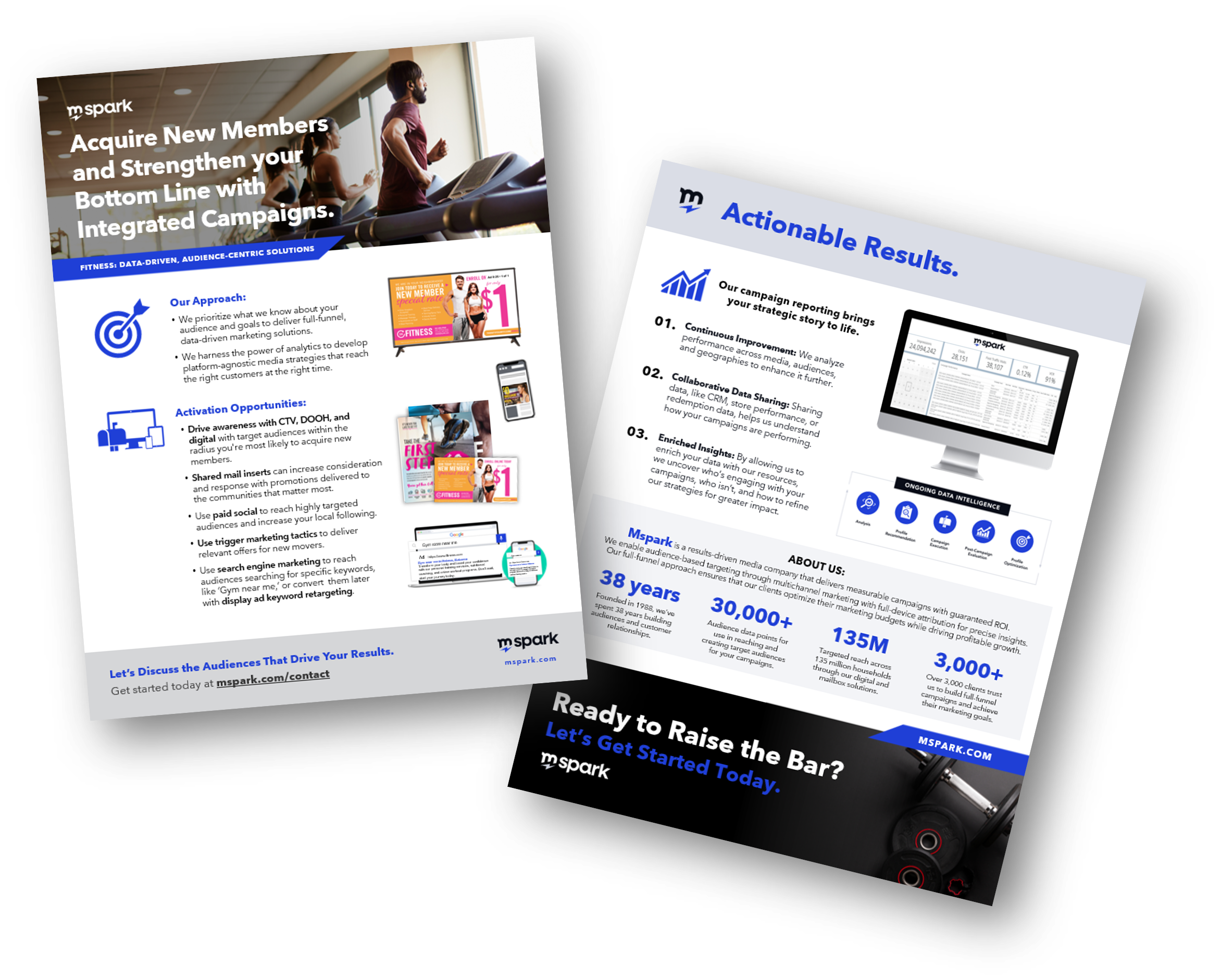 Fitness one-sheet image - Mspark Fitness one-sheet image