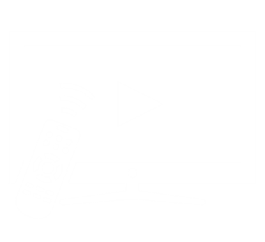 CTV/Streaming TV with remote icon