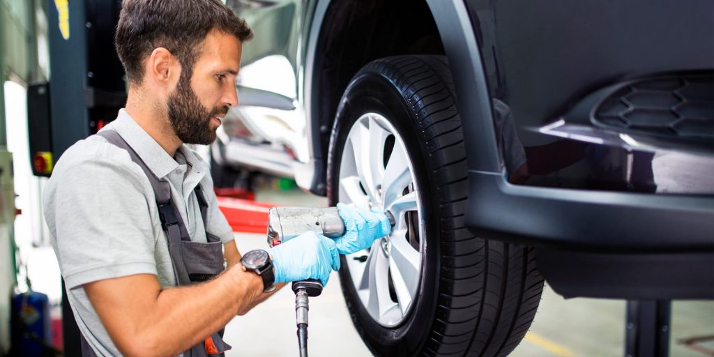 Auto tire repair